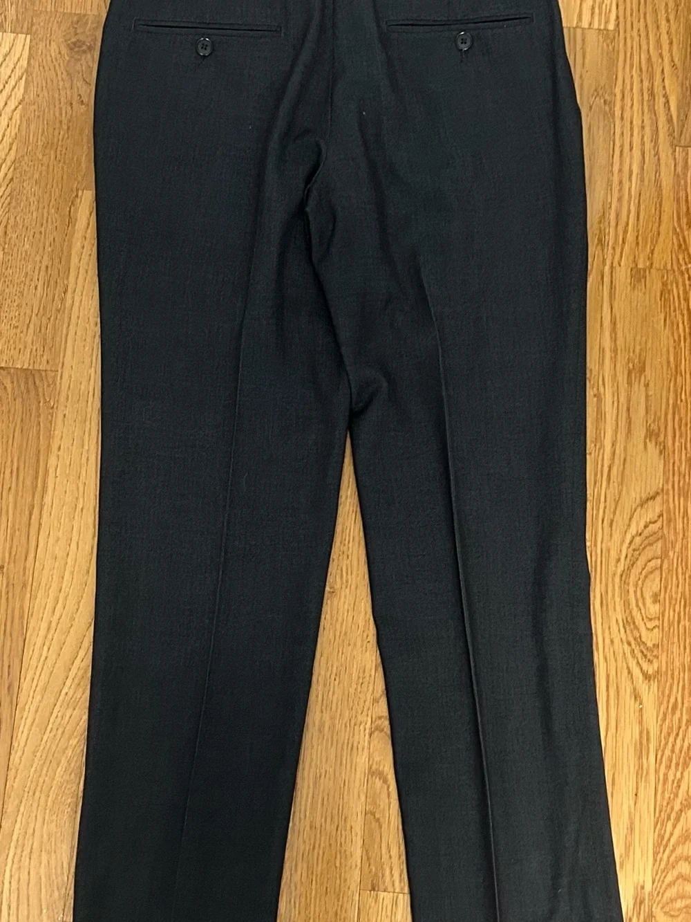 Men's Gray Two-Button Classic Blazer